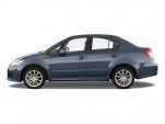 2008 Suzuki SX4 4-door Sedan Man Convenience Pkg Side Exterior View