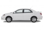 2008 Toyota Corolla 4-door Sedan Auto S (Natl) Side Exterior View