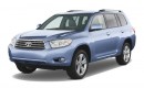2008 Toyota Highlander 4WD 4-door Limited (Natl) Angular Front Exterior View