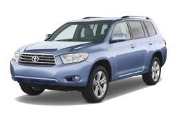 2008 Toyota Highlander 4WD 4-door Limited (Natl) Angular Front Exterior View