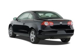 2008 Volkswagen Eos 2-door Convertible DSG Turbo Angular Rear Exterior View