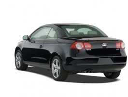 2008 Volkswagen Eos 2-door Convertible DSG Turbo Angular Rear Exterior View