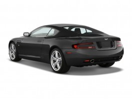 2009 Aston Martin DB9 2-door Coupe Man Angular Rear Exterior View