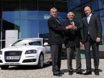 2009 Audi A3 1.9 TDI e and Gerhard Plattner