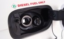 diesel and AdBlue fillers in Audi Q7 TDI