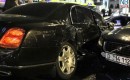 2009 Bentley Continental Flying Spur crashes in Ukraine