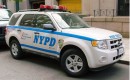 2009 Ford Escape Hybrid used by NYPD traffic unit, by Samuel Smith from NYCPDcars.50webs.com