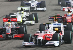 2009 Hungarian GP grid