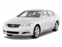 2009 Lexus GS 350 4-door Sedan RWD Angular Front Exterior View