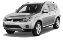 2009 Mitsubishi Outlander 2009 Mitsubishi Outlander AWD 4-door XLS Angular Front Exterior View