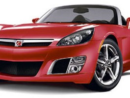 2009 Saturn Sky Ruby Red SE