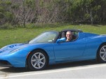 2009 Tesla Roadster, Skyline Boulevard, San Mateo, CA