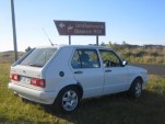 2009 Volkswagen CitiGolf at Umthamvuna Nature Preserve, KwaZulu-Natal, South Africa