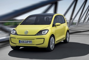 Zero-Emissions Volkswagen E-Up! Concept Rolls Out At Frankfurt