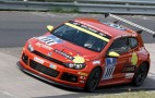 VW returns to Nurburgring with Scirocco GT24 CNG race car