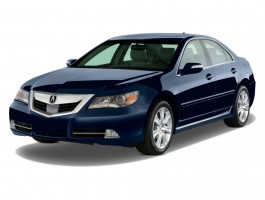 2010 Acura RL 4-door Sedan Tech/CMBS Angular Front Exterior View