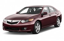 2010 Acura TSX 2010 Acura TSX 4-door Sedan I4 Auto Angular Front Exterior View