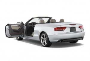 2010 Audi A5 2-door Cabriolet 2.0L FrontTrak Premium Plus Open Doors