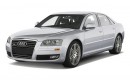 2010 Audi A8 4-door Sedan Angular Front Exterior View