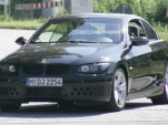2010 BMW 3-Series Convertible Facelift spy shots