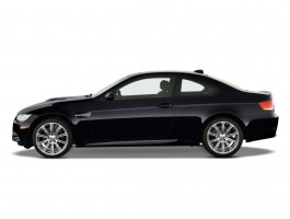 2010 BMW M3 2-door Coupe Side Exterior View