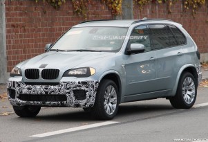 2010 BMW X5 facelift spy shots