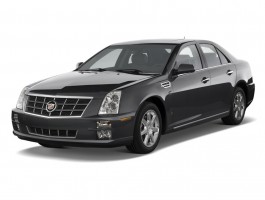 2010 Cadillac STS 4-door Sedan V6 RWD w/1SA Angular Front Exterior View