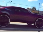 2010 Chevrolet Camaro spotted with 30-inch wheels