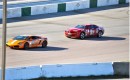 Fireball Run: 2010 Camaro SS and Valentino Balboni Gallardo at Heartland Park