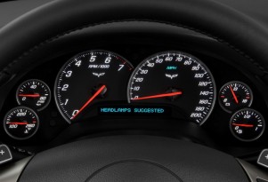 2010 Chevrolet Corvette 2-door Coupe w/3LT Instrument Cluster