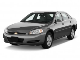 2010 Chevrolet Impala 4-door Sedan LT Angular Front Exterior View