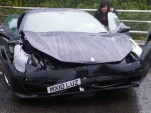 2010 Ferrari 458 Italia crash