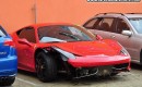 2010 Ferrari 458 Italia crash