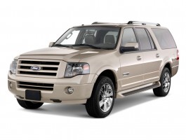 2010 Ford Expedition EL 2WD 4-door Limited Angular Front Exterior View