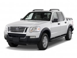 2010 Ford Explorer Sport Trac RWD 4-door XLT Angular Front Exterior View
