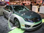 2010 Ford Fusion Hybrid customized by M&J Enterprises in Phillips Ranch, California