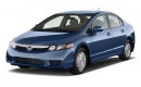 2010 Honda Civic Hybrid 4-door Sedan L4 CVT Angular Front Exterior View
