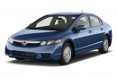2010 Honda Civic Hybrid 4-door Sedan L4 CVT Angular Front Exterior View