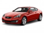 The Hyundai Genesis Coupe 2010 Hyundai Genesis Coupe 2-door 3.8L Man Grand Touring Angular Front Exterior View