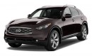 2010 Infiniti FX50 AWD 4-door Angular Front Exterior View