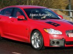 2010 Jaguar XF-R spy shot
