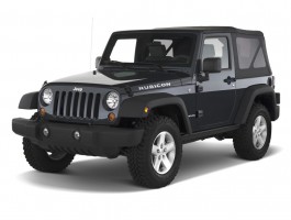 2010 Jeep Wrangler 4WD 2-door Rubicon Angular Front Exterior View
