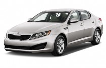 2010 Kia Optima 2010 Kia Optima 4-door Sedan I4 Auto LX Angular Front Exterior View