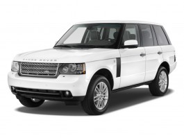 2010 Land Rover Range Rover 4WD 4-door HSE Angular Front Exterior View