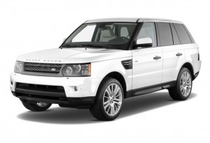 2010 Land Rover Range Rover Sport 4WD 4-door HSE Angular Front Exterior View