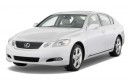 2010 Lexus GS 350 4-door Sedan RWD Angular Front Exterior View