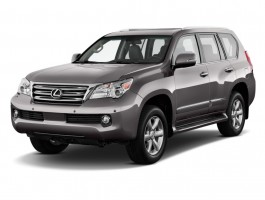 2010 Lexus GX 460 4WD 4-door Angular Front Exterior View