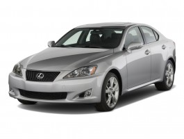 2010 Lexus IS 250 4-door Sport Sedan Auto RWD Angular Front Exterior View