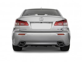 2010 Lexus IS F 4-door Sedan Rear Exterior View
