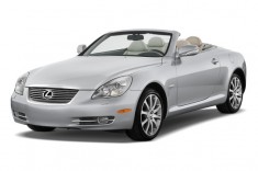 2010 Lexus SC 430 2-door Convertible Angular Front Exterior View